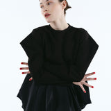Docking irregular hem tops
