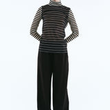 Pin tuck feels pants