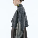 Asymmetry hem knit tops | 11月上旬お届け