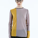 Crew neck mesh inner tops