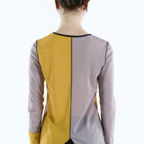 Crew neck mesh inner tops