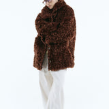 Curley boa coat | 11月下旬お届け