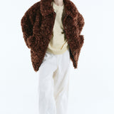 Curley boa coat | 11月下旬お届け