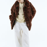 Curley boa coat | 11月下旬お届け