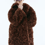 Curley boa coat | 11月下旬お届け
